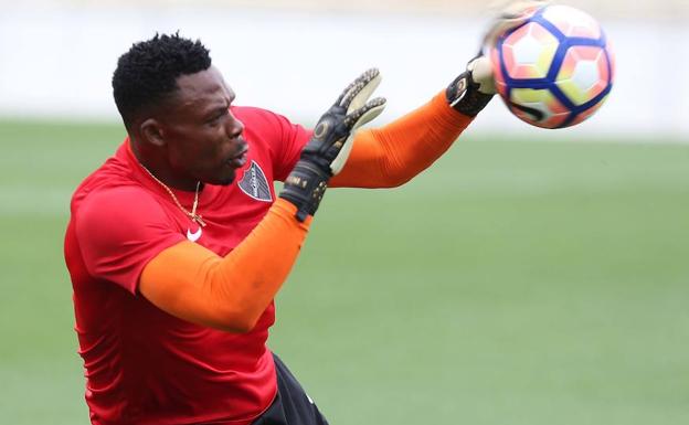 Kameni, durante un entrenamiento de la pasada temporada.