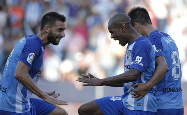 El Málaga, a cuatro puntos de plaza de permanencia