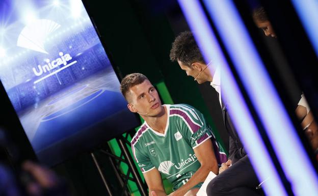 Nedovic, ayer en la presentación de la Liga Endesa en Madrid . /Acbphoto