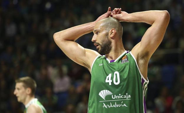 James Augustine, durante un partido. /Álvaro Cabrera