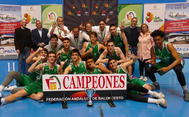 El equipo júnior del Unicaja, campeón de Andalucía