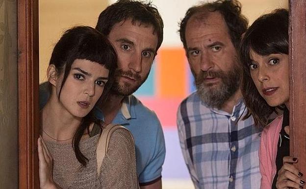 'Ocho apellidos catalanes', una de las películas que se proyectan en el cine de verano de la capital. /