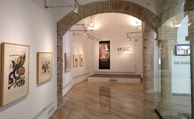 Muestra de las obras de Miguel Herrero en el Centro Cultural del Cortijo de Miraflores/SUR