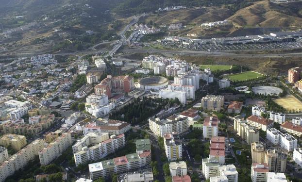 Panorámica de la ciudad de Marbella.