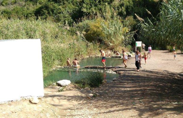 Piscinas naturales.
