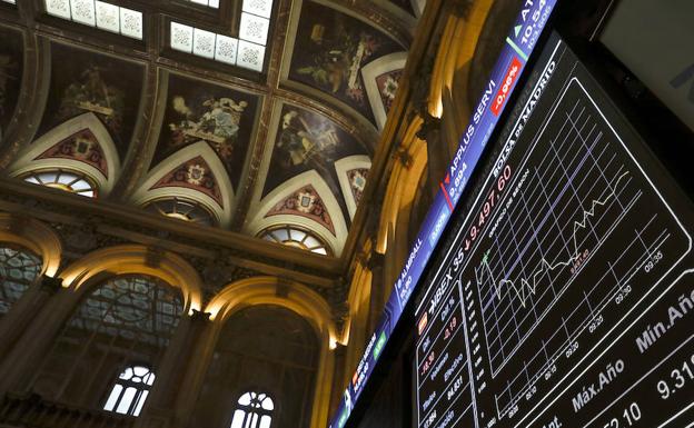 Imagen de la sede de la Bolsa.