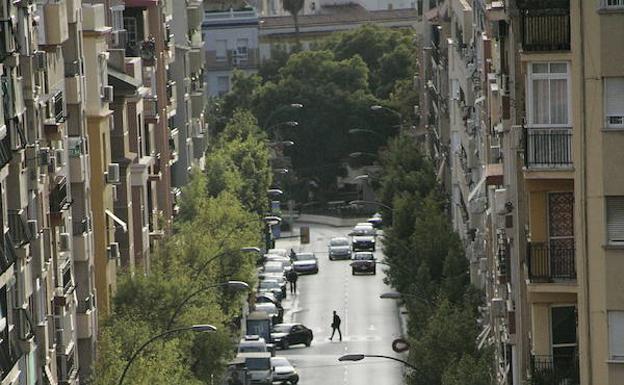 Vista de la avenida Capuchinos.