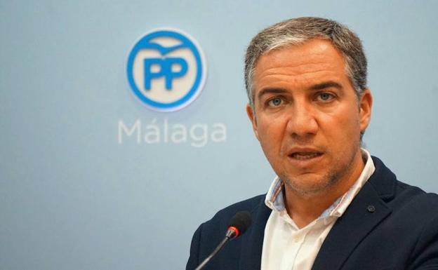 Elías Bendodo, en el comité de dirección del PP este jueves.