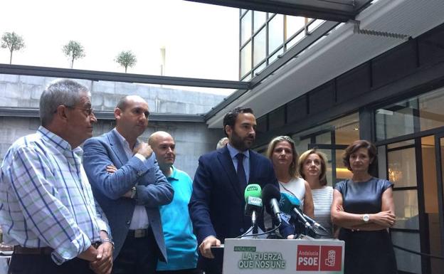 Daniel Pérez, en rueda de prensa este lunes.