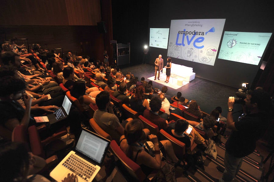 Inauguración del congreso EmpoderaLive, que se celebra hasta mañana en Málaga.
