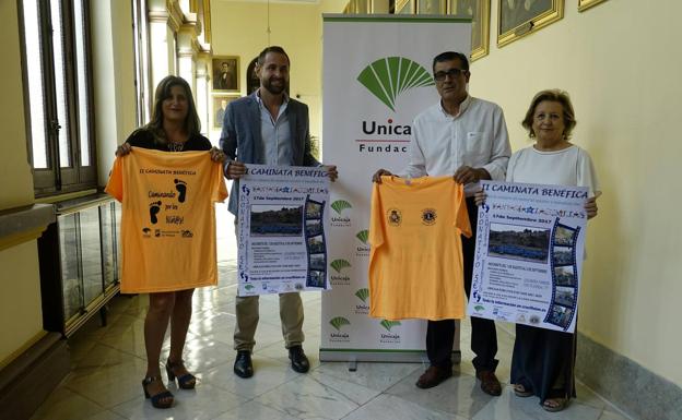 Presentación de la Caminata.