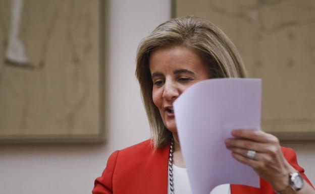 La ministra de Empleo, Fátima Báñez./EFE