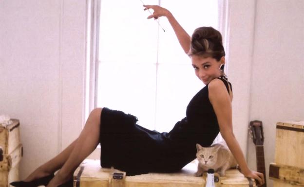 Audrey Hepburn en 'Desayuno con diamantes'./