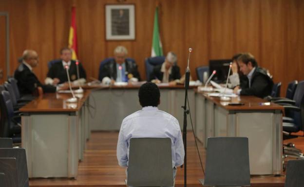 Un momento del juicio./Ñito Salas