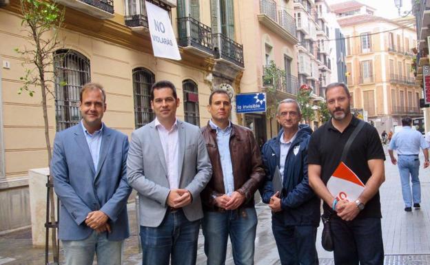Ciudadanos exigirá en el pleno que el edificio de la Casa Invisible salga a concurso para instalarse un proyecto cultural