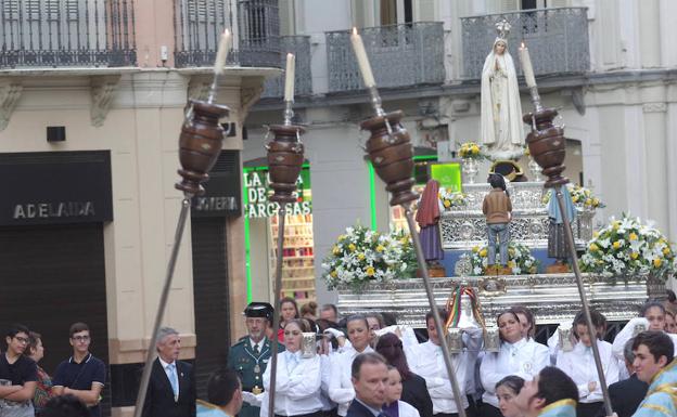 Resultado de imagen de Rosario de las Glorias. Virgen de Fátima. Málaga,