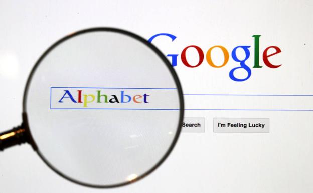 Búsqueda en Google de la palabra 'Alphabet'. /Reuters