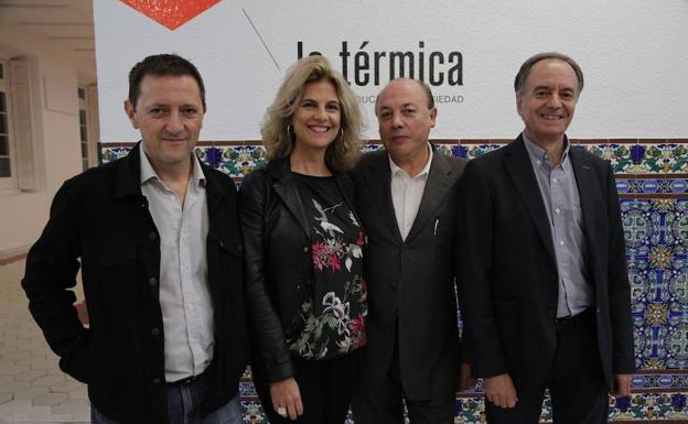 Ignacio Martínez de Pisón, Patricia Soley-Beltrán, Alfredo Taján y Antonio Soler. ::/José Báez