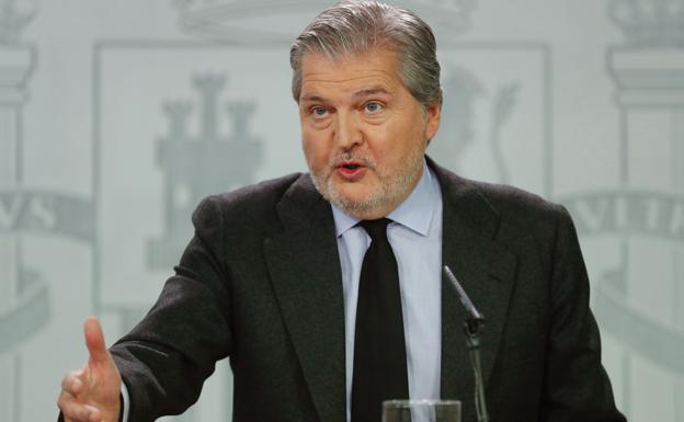 El ministro portavoz, Íñigo Méndez de Vigo./EFE