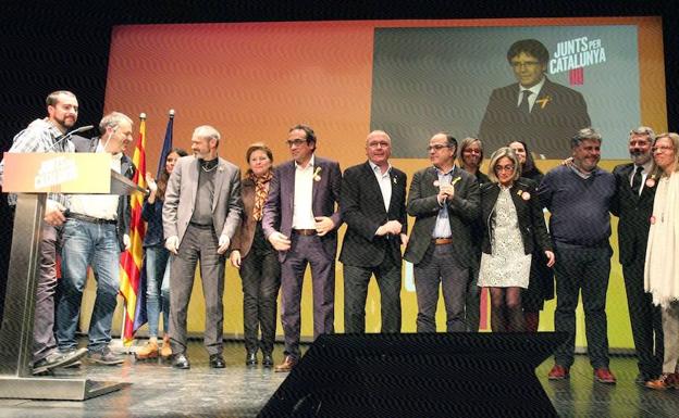 Mitin en Reus. /Jaume Sellart (Efe)