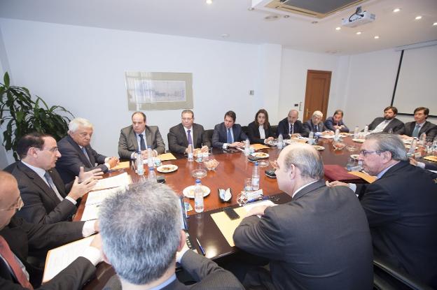 Garántia, que cuenta con un equipo técnico de 70 personas, celebra su primer consejo de administración./SUR