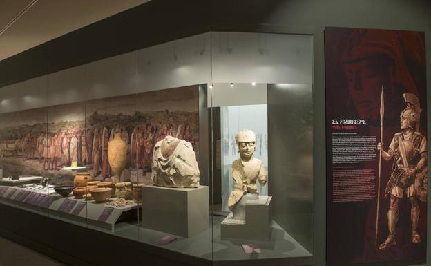 Varias piezas del museo.