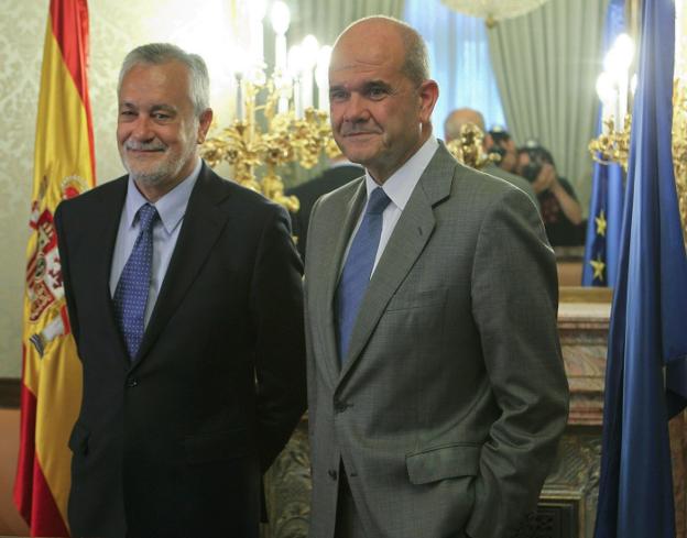 Chaves y Griñán, en una imagen de archivo. /EFE