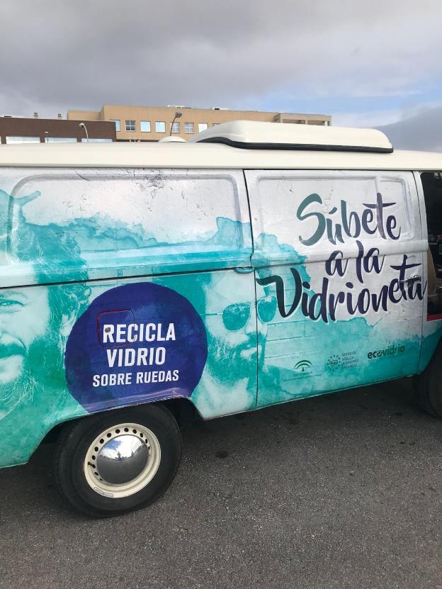 La Vidrioneta ha recorrido Andalucía con esta iniciativa. / CRÓNICA