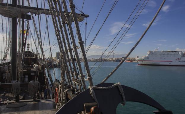 Así es el Galeón Andalucía que estará en Málaga durante las navidades
