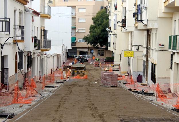 Estado de las obras. /Ch. M.