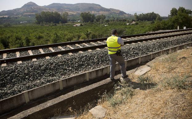Lucía desapareció en la estación de Pizarra el 26 de julio y su cadáver fue hallado en las vías./EFE