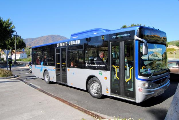 Autobús urbano. /Charo Márquez