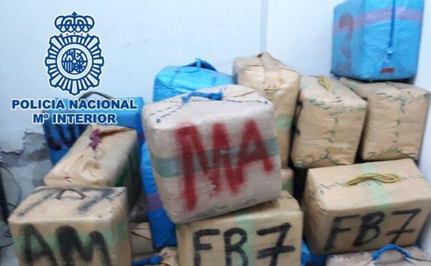 Droga incautada en la provincia de Cádiz. /SUR