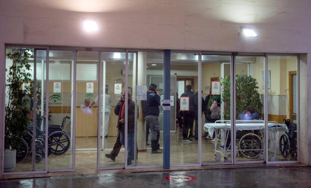 Hospital San Juan de la Cruz de Úbeda en cuya sala de urgencias falleció una mujer de 64 años, al pasar doce horas en una camilla./EFE