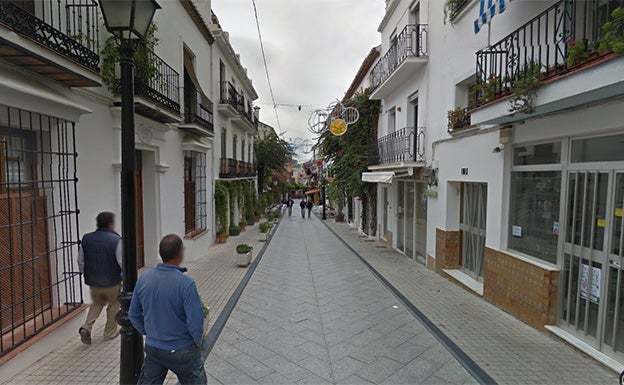 Calle Ancha, en Marbella /SUR