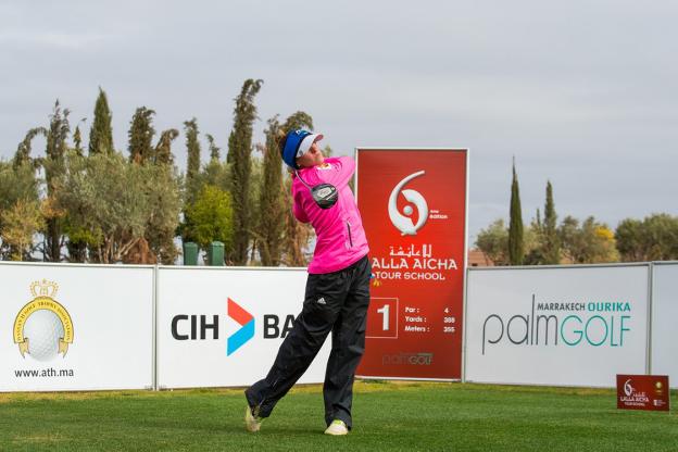 Elia Folch, una de las golfistas españolas con más futuro. :: tristan jones
/