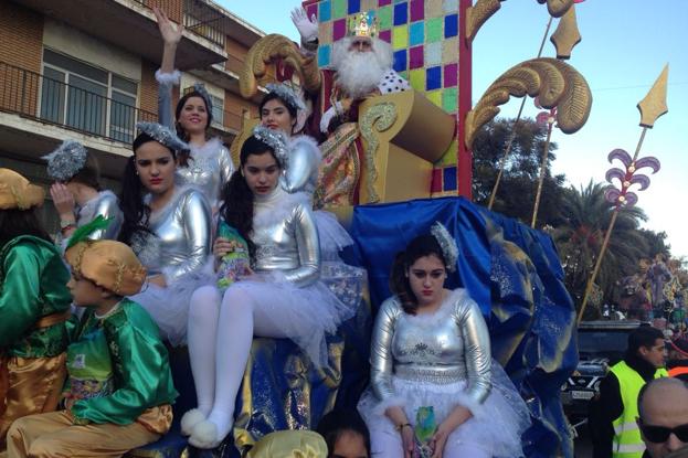 Los Reyes Magos de Oriente, protagonistas de las Cabalgatas esta tarde. /Josele-Lanza -