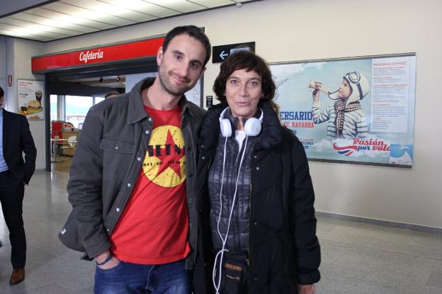 Danir Rovira y la directora Patricia Ferreira. :: sur/
