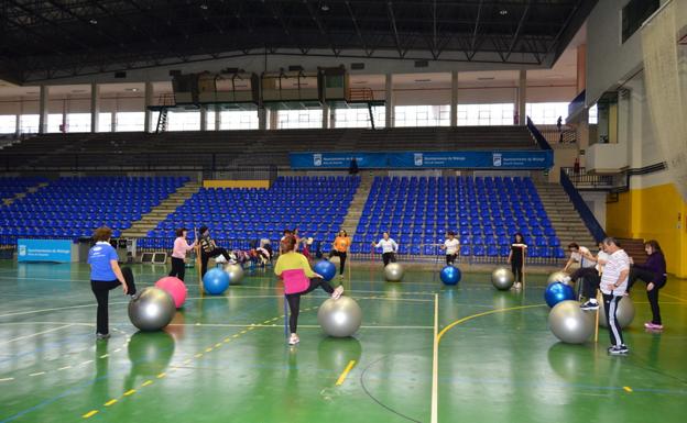 Imagen del polideportivo de Ciudad Jardín./