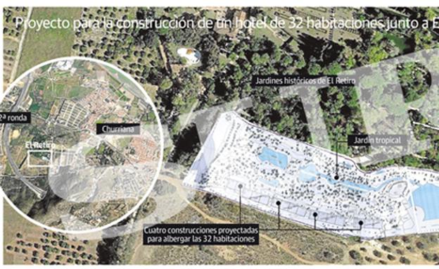 Urbanismo prevé dar luz verde el lunes a un hotel junto al jardín de El Retiro