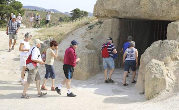 Imagen de archivo del Sitio de los Dólmenes de Antequera. /SUR