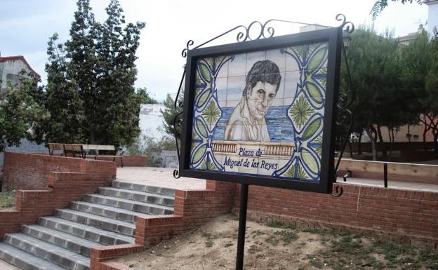 Imagen de la placa desaparecida.