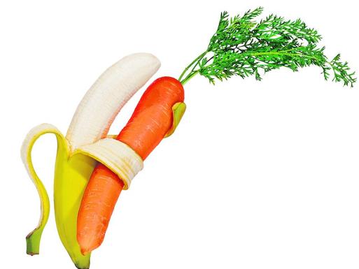La fruta, mejor desnuda