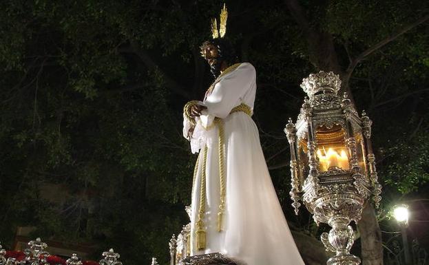 El Cautivo, en la procesión del Lunes Santo.