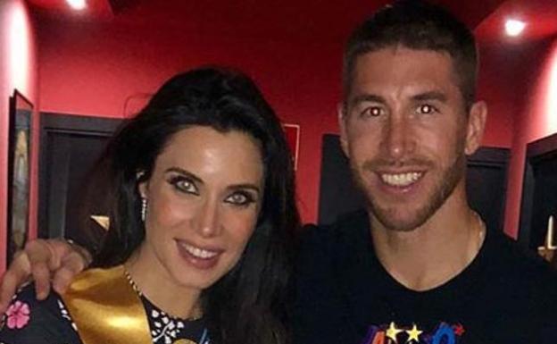 Pilar Rubio y Sergio Ramos./