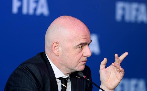 Gianni Infantino, presidente de la FIFA. /Efe