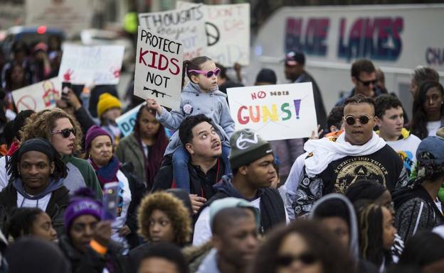 Manifestantes en Washington. /Afp