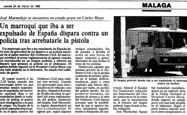 Noticia que publicó SUR. /