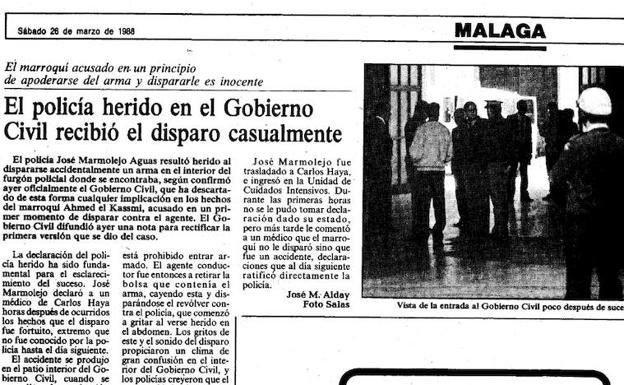 Noticia que publicó SUR.