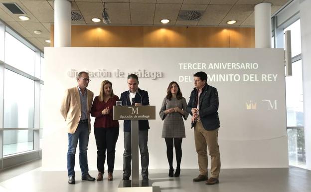 El Caminito del Rey cumple tres años superando el millón de visitantes